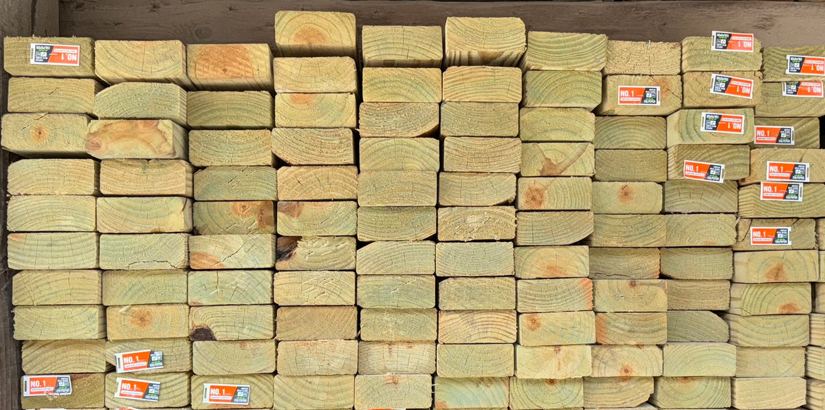 2X4X16' #2 & BTR Pressure Treated