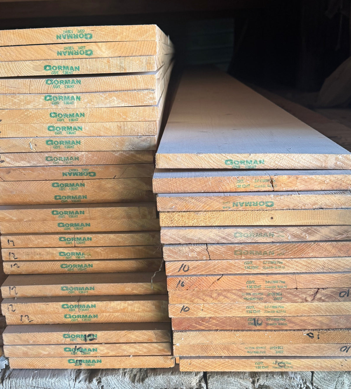 1X10x10' #2 White Pine