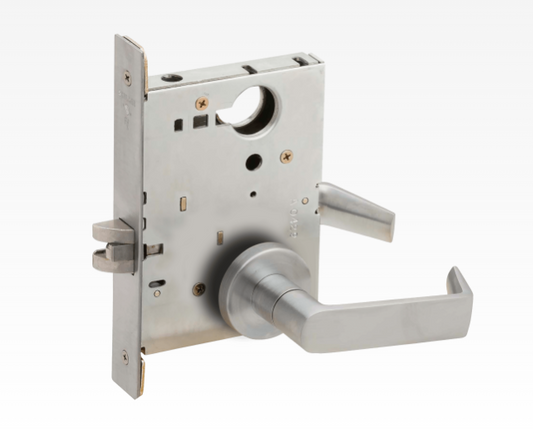 Schlage L9010 06A 626 - Passage Mortise Lockset
