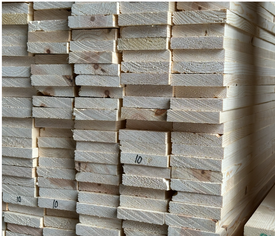 1X4X10' #2 White Pine